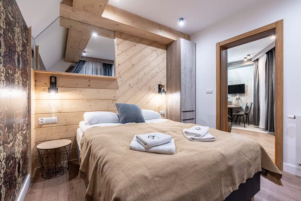 Apartament typu deluxe z dwoma sypialniami i balkonem nr.3