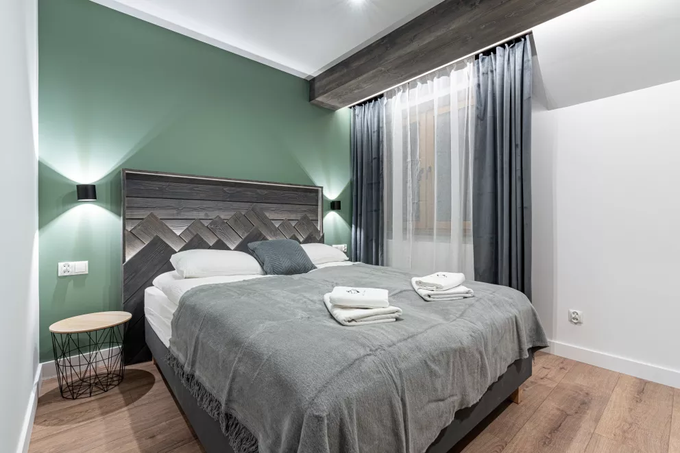 Apartament typu deluxe z dwoma sypialniami i balkonem nr.9