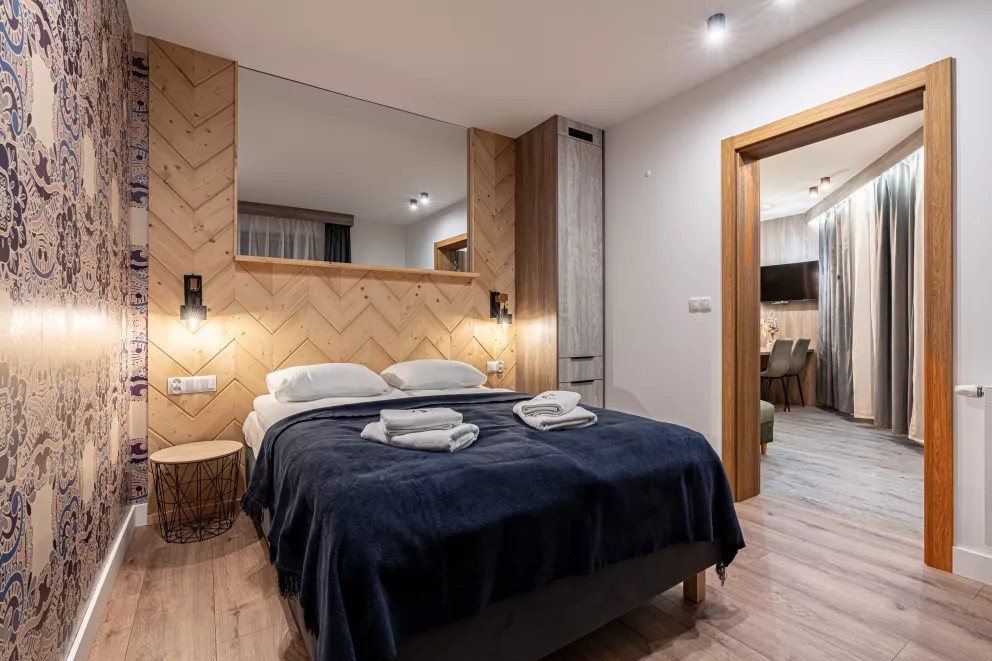Apartament typu deluxe z dwoma sypialniami i balkonem nr.3