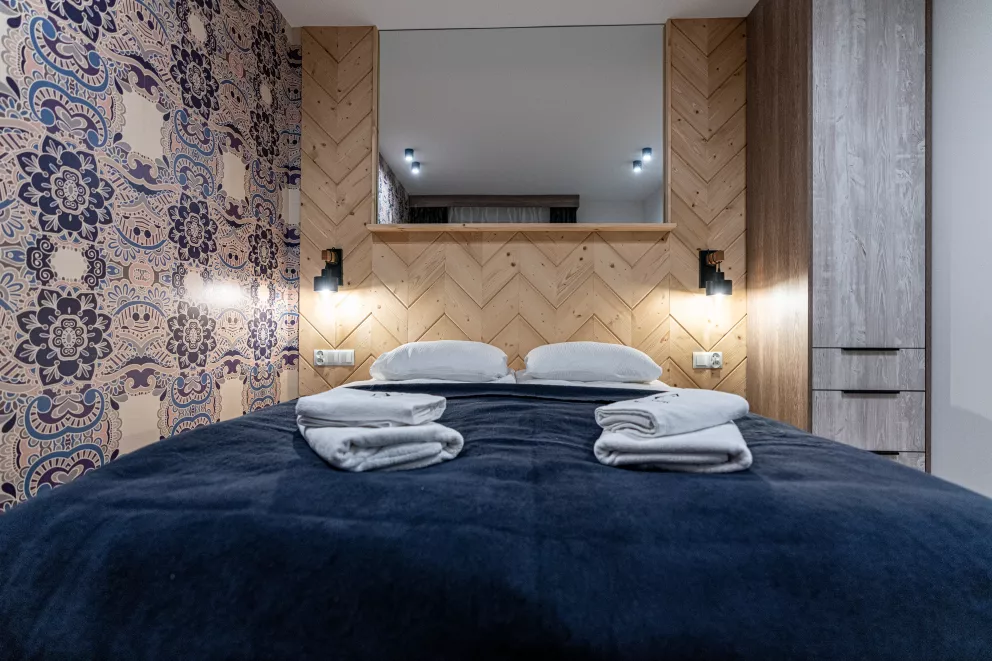 Apartament typu deluxe z dwoma sypialniami i balkonem nr.9