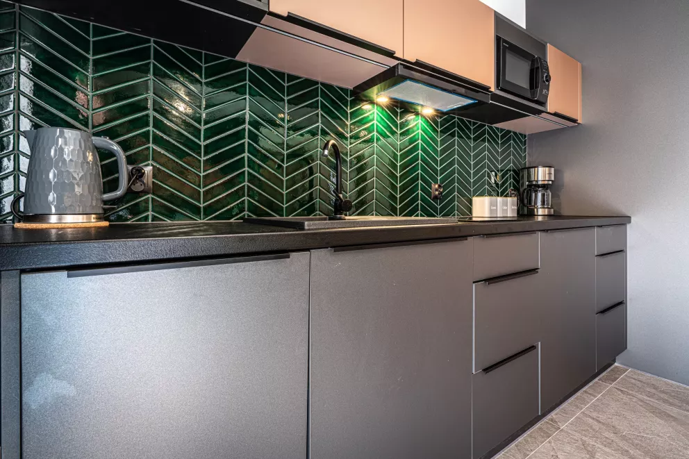 Apartament z dwoma sypialniami, salonem  oraz balkonem