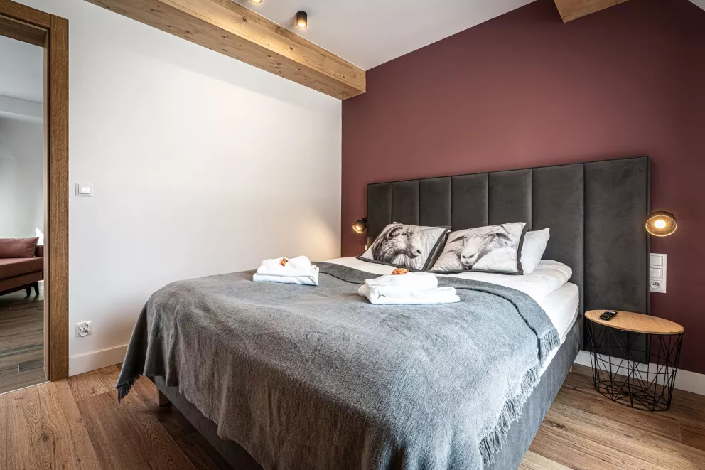 Apartament typu deluxe z dwoma sypialniami i balkonem nr.9