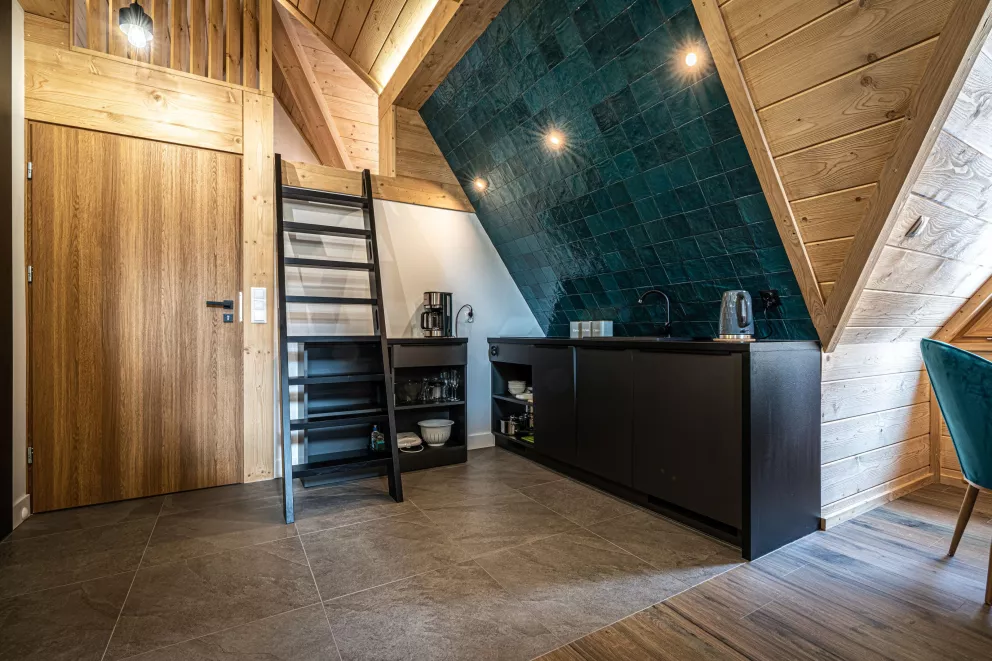 Apartament z antresolą
