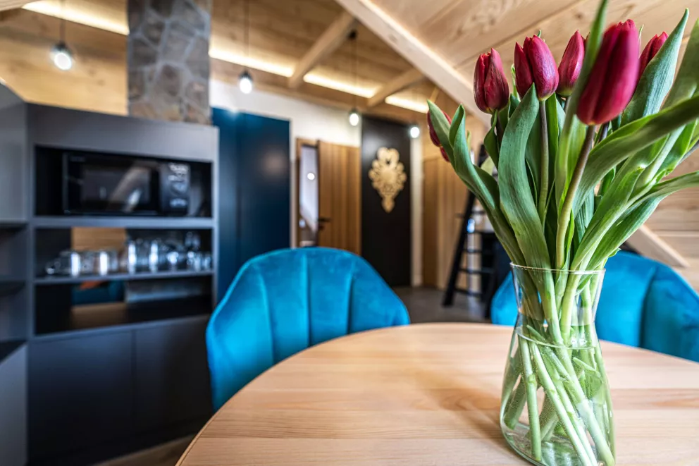 Apartament z antresolą